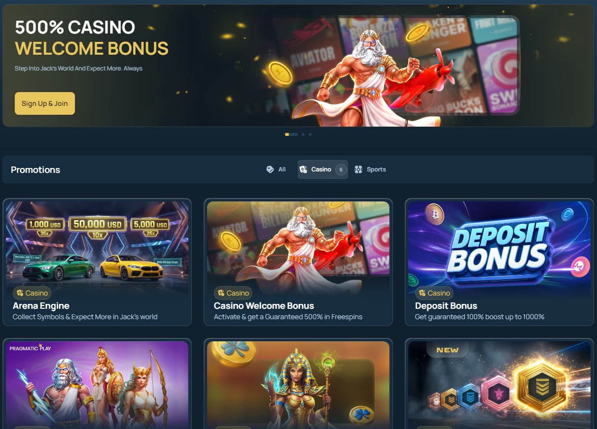 FortuneJack Casino Bonuses